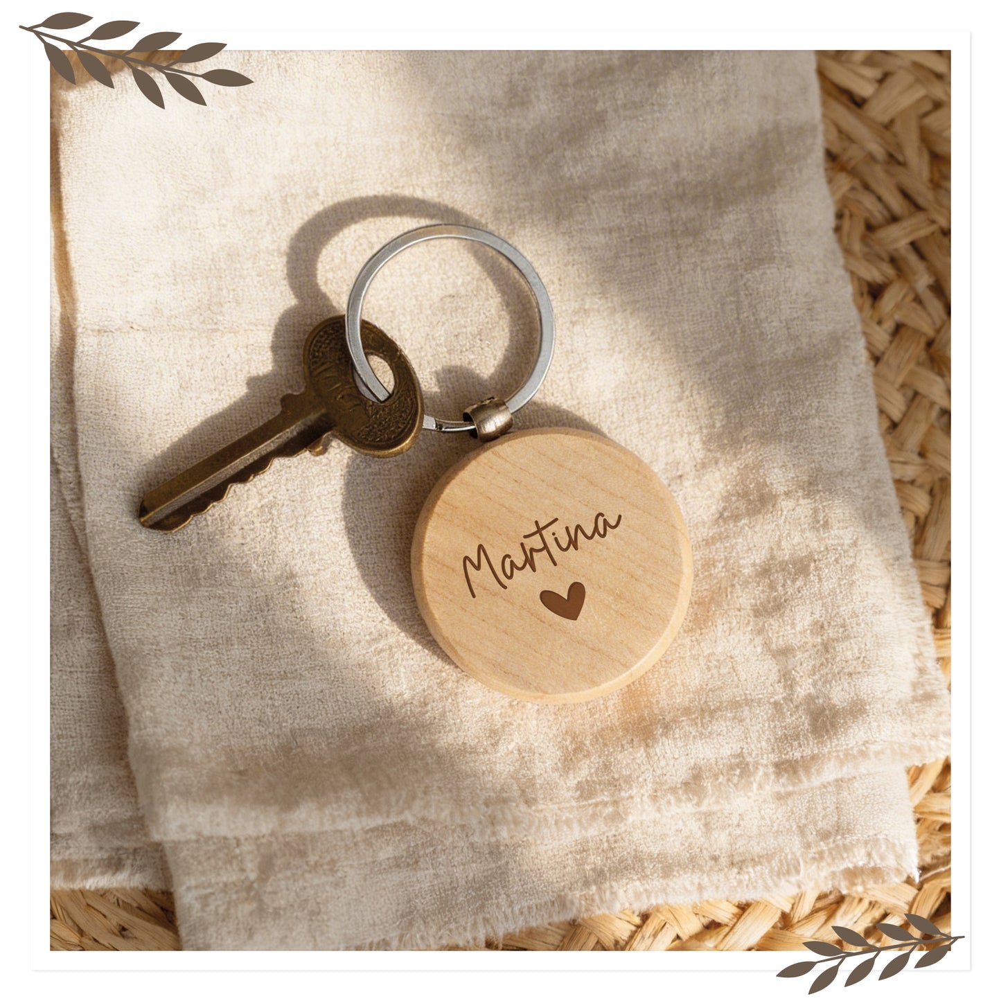 Schlüsselanhänger mit Namen | Personalisiert & graviert