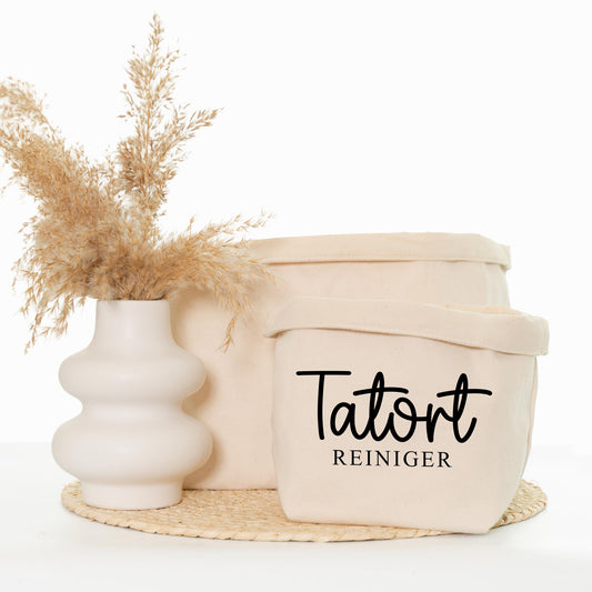 Utensilo für Toilettenpapier - 'Tatort Reiniger'