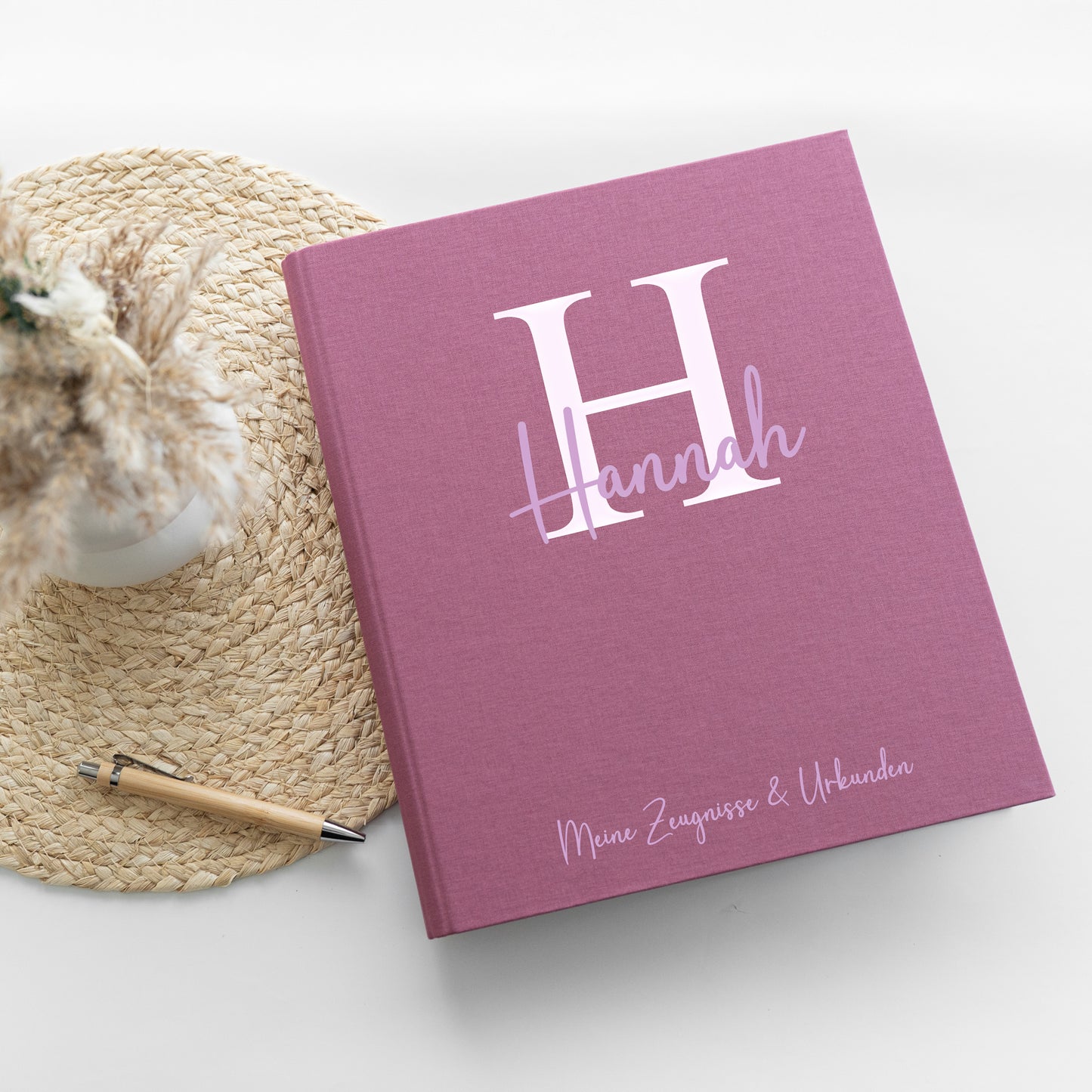 Zeugnismappe personalisiert