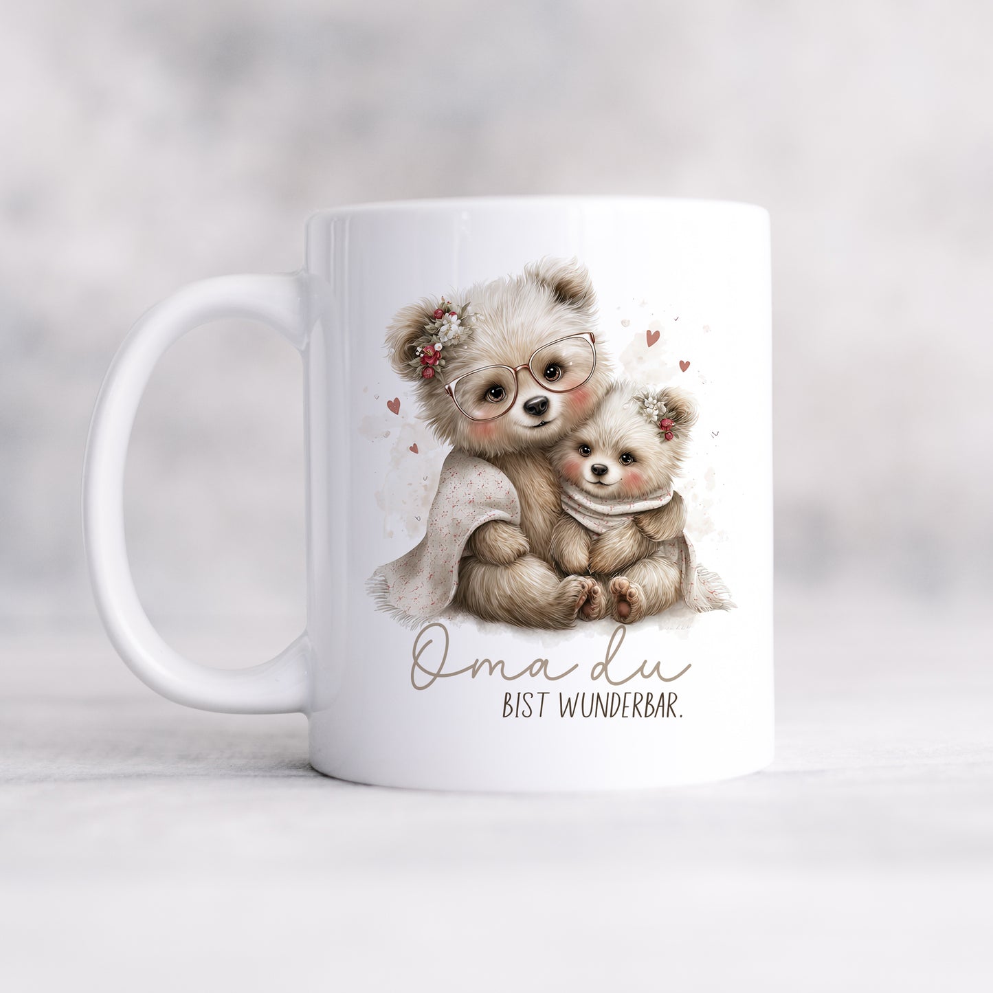 Tasse Bären "Oma, du bist wunderbar"