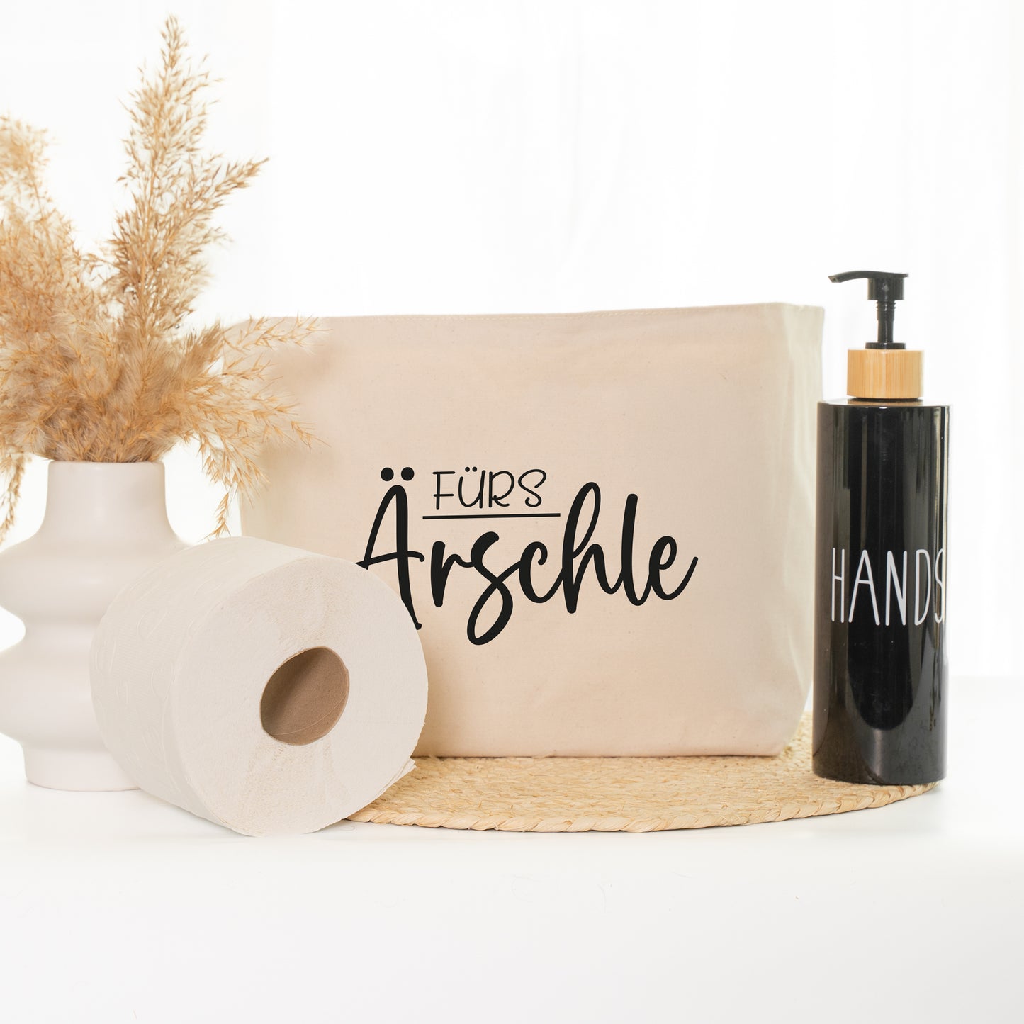Utensilo für Toilettenpapier - 'fürs Ärschle'