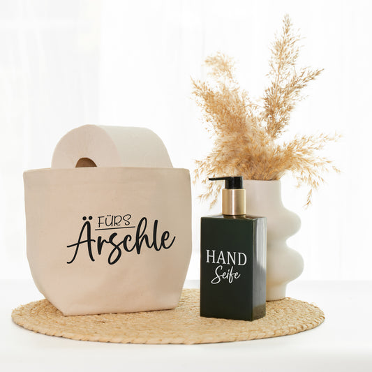 Utensilo für Toilettenpapier - 'fürs Ärschle'