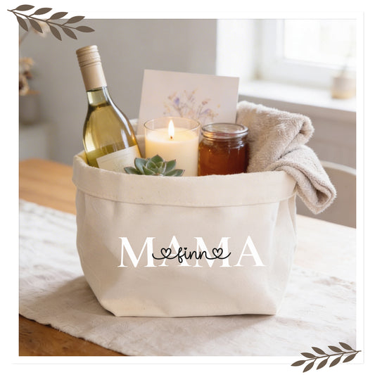 Geschenkkorb Mama personalisiert zum Selberfüllen
