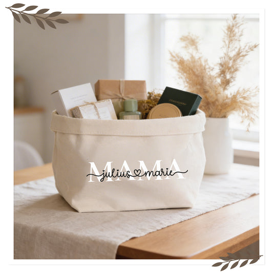 Geschenkkorb Mama personalisiert zum Selberfüllen