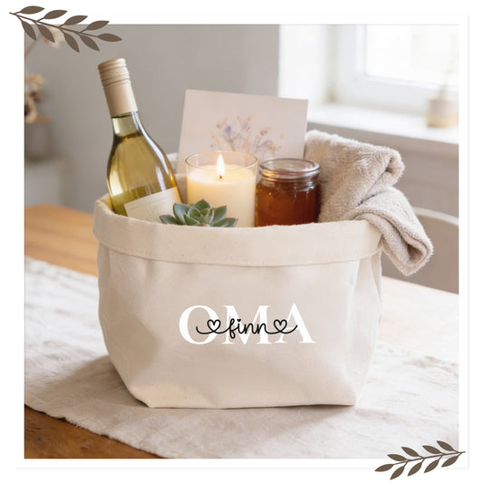 Geschenkkorb Oma personalisiert zum Selberfüllen