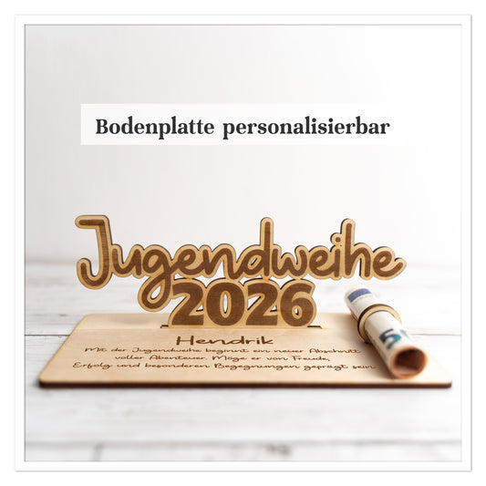 Personalisiertes Geldgeschenk zur Jugendweihe 2026