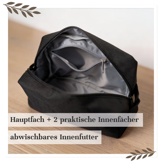 Personalisierte Kulturtasche mit Namen