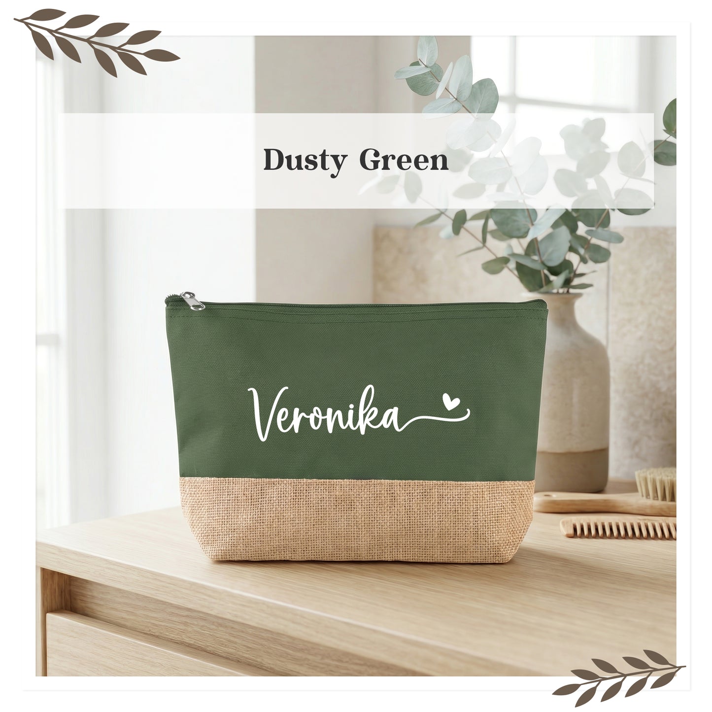 Personalisierte Kosmetiktasche mit Name KT003