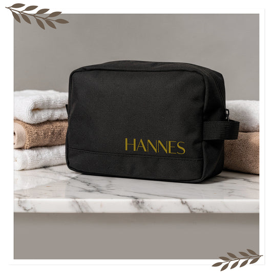 Personalisierte Kulturtasche mit Namen