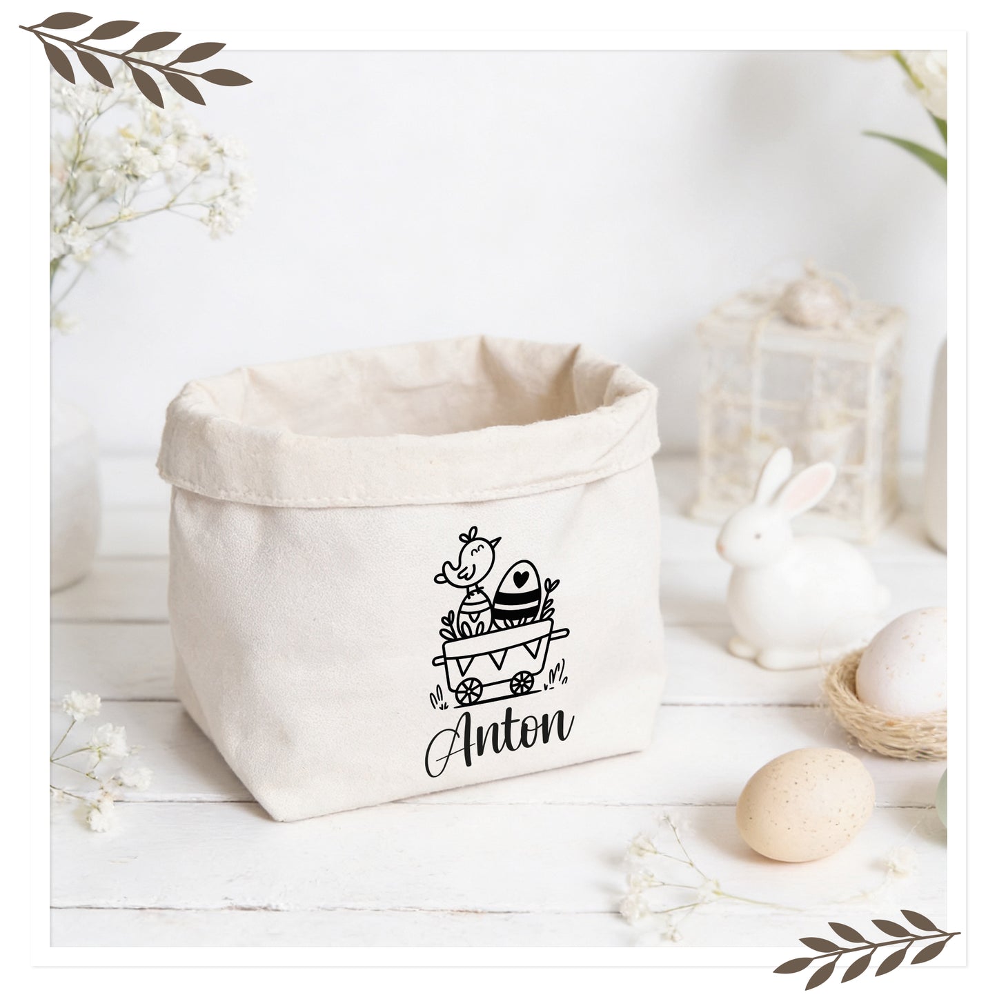 Personalisierter Osterkorb mit Name