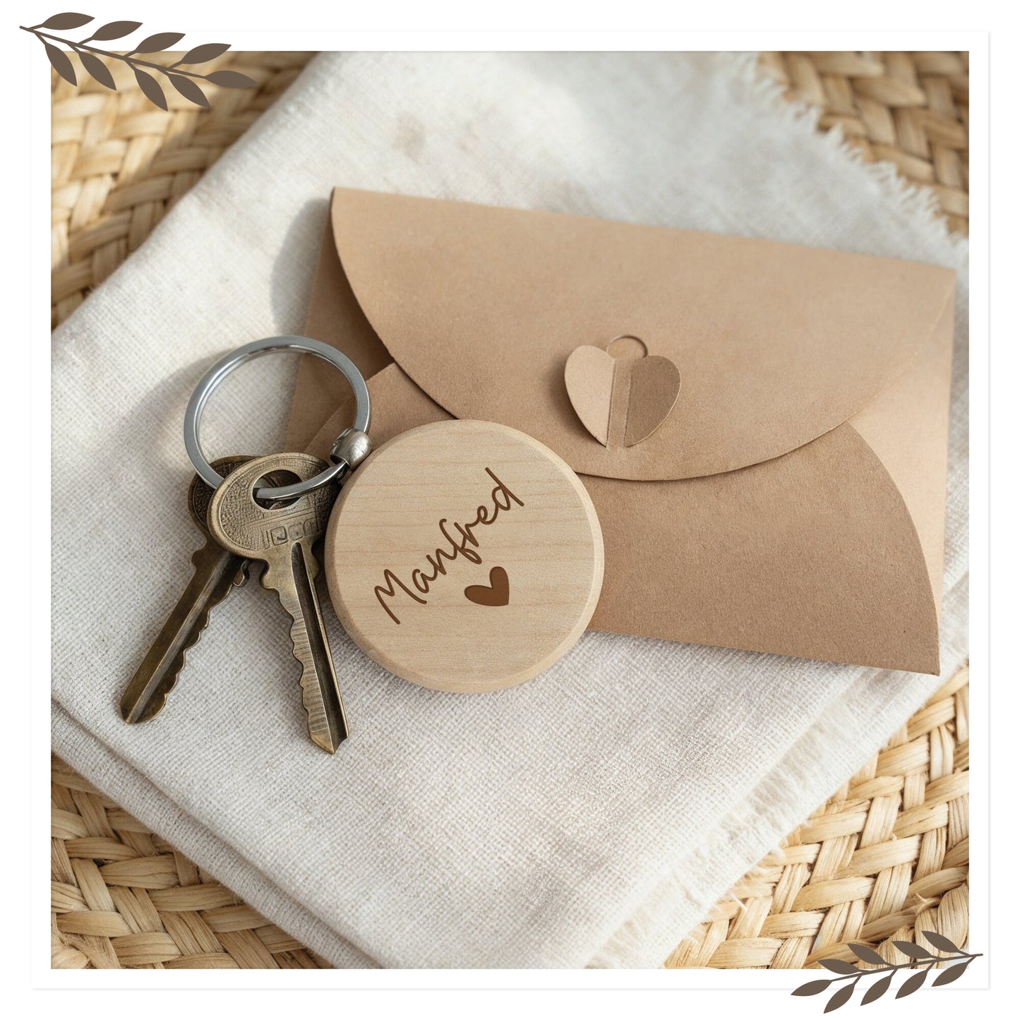 Schlüsselanhänger mit Namen | Personalisiert & graviert