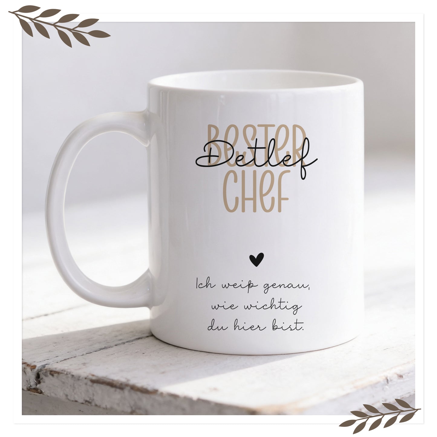 Tasse – Bester Chef / Beste Chefin