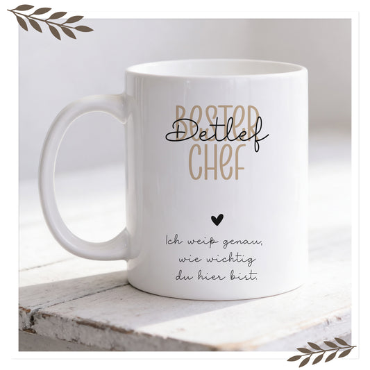 Tasse – Bester Chef / Beste Chefin