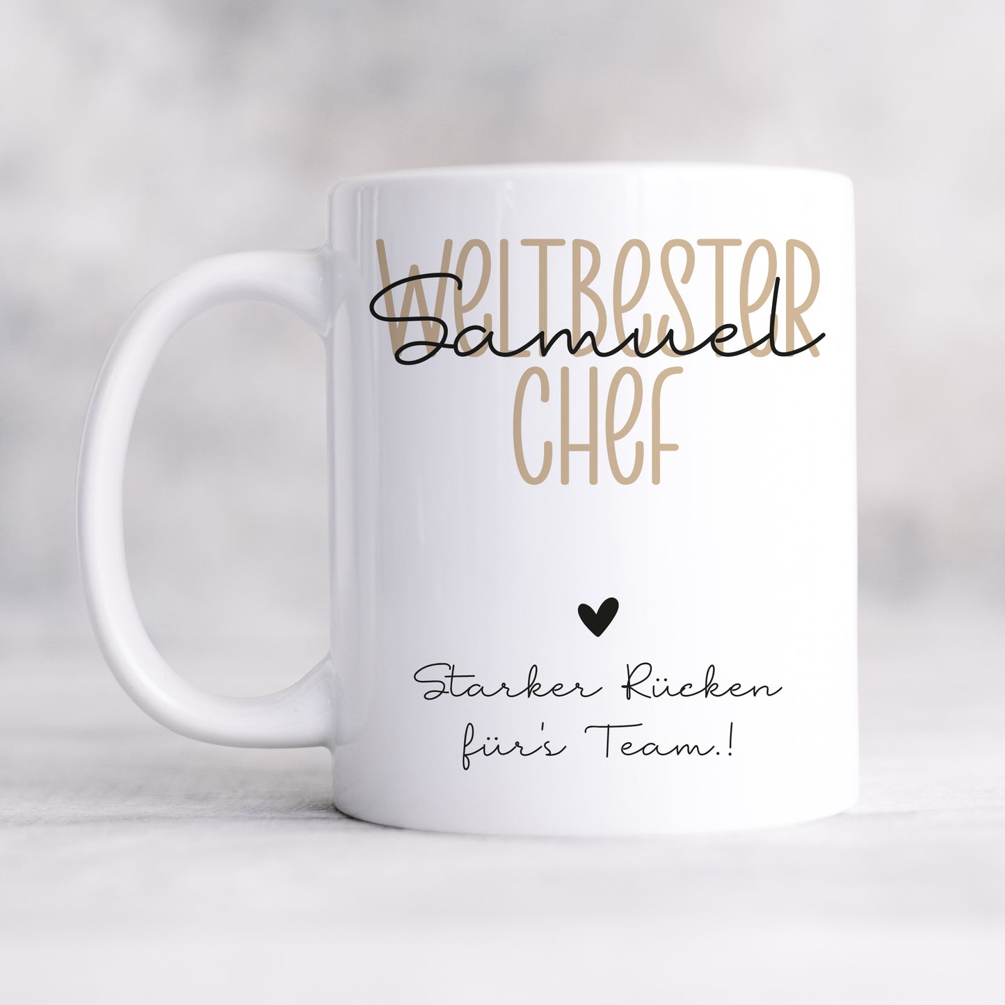 Tasse – Bester Chef / Beste Chefin