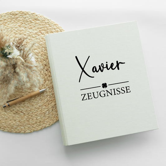 Zeugnismappe "Klee" personalisiert
