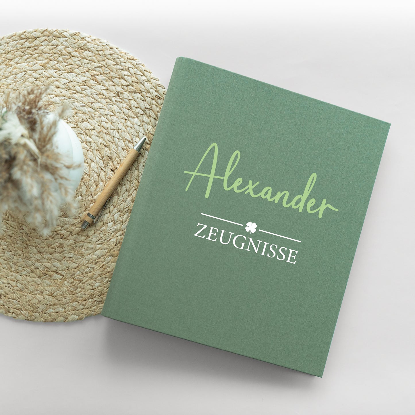 Zeugnismappe "Klee" personalisiert